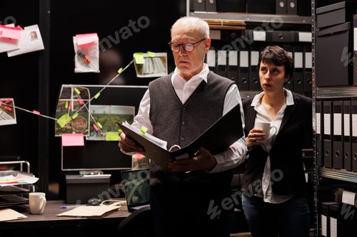 Preview: Private detectives working at criminal case