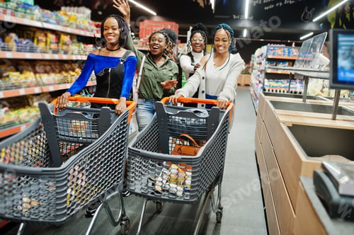 Preview: Africans at supermarket