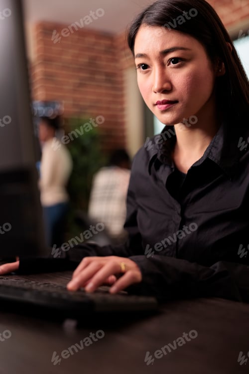 Preview: System engineer working on programming project