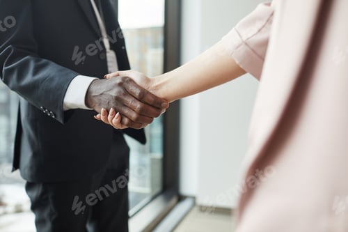 Preview: Business handshake at office