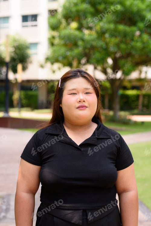 Preview: Portrait of Asian cute teenager girl