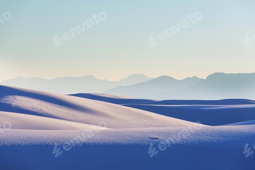 Preview: White sand dunes