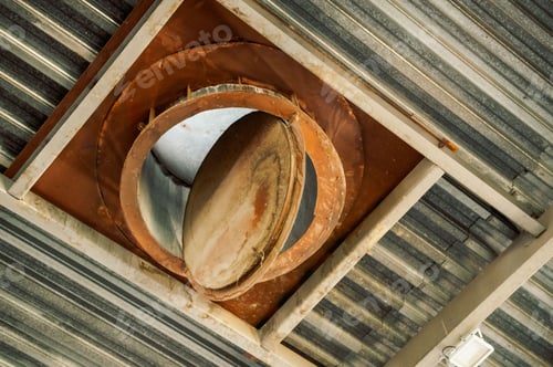 Aperçu: Vue du système de chauffage de la chaufferie à copeaux de bois