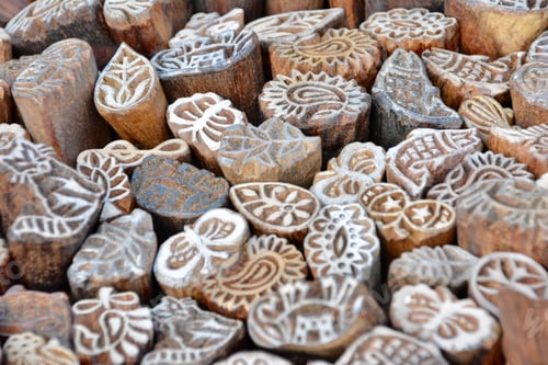 Preview: Variety shapes of wooden stamps