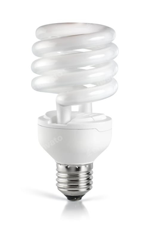 Preview: Energy saving fluorescent lightbulb