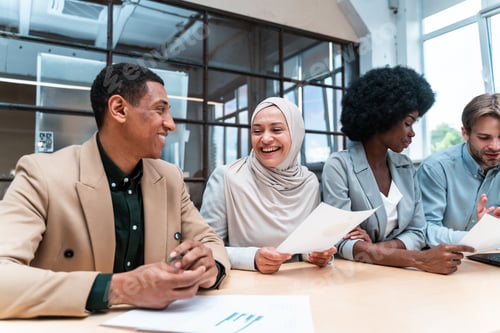 Preview: start up business team in the office