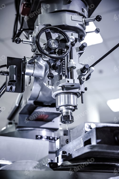 Preview: Metalworking CNC milling machine.
