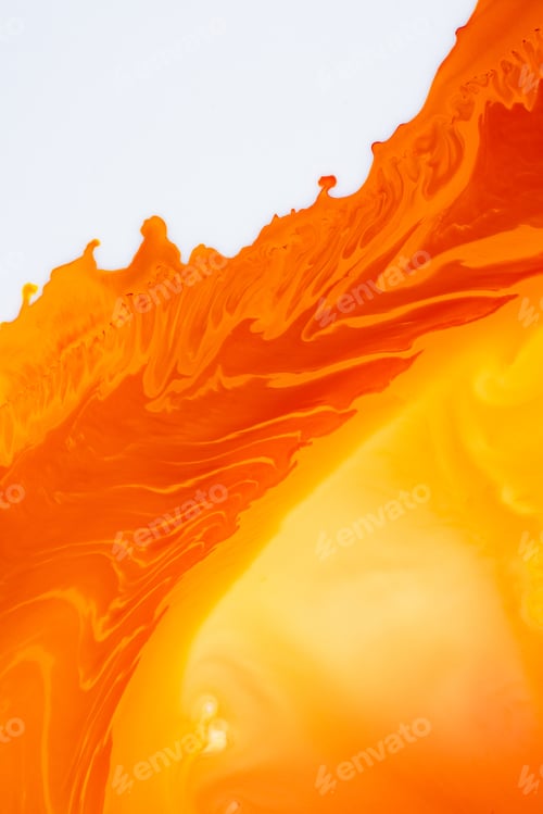 Preview: Abstract flow of liquid paints in mix
