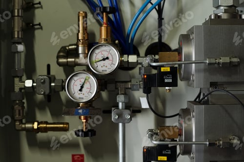 Preview: Part of equipment with two meters