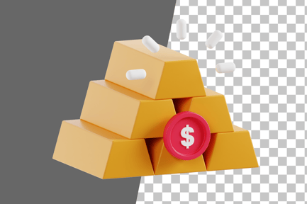 Preview: Gold Investment 3D Icon