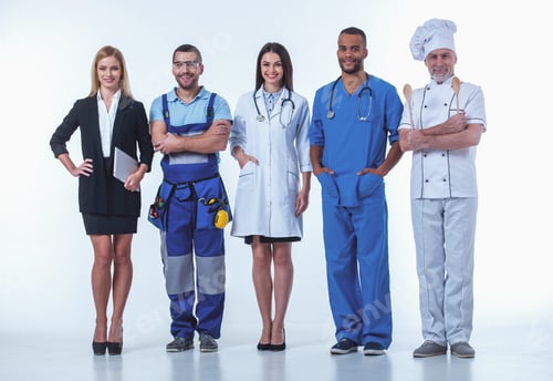 Preview: People of different professions