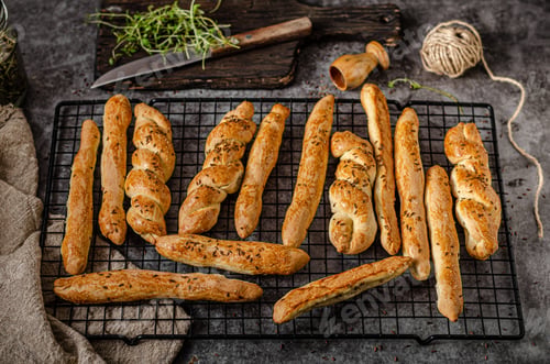 Preview: Homemade salted sticks