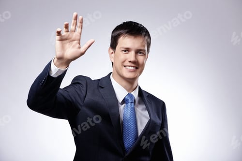 Preview: Friendly businessman
