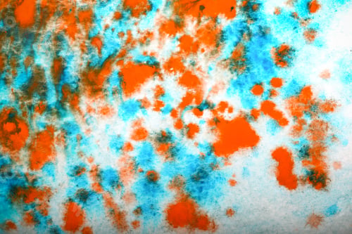 Preview: The Blurry Watercolor On A White Sheet Background Image