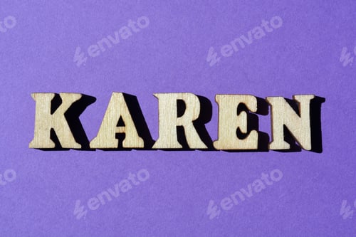 Preview: Karen, slang word as banner headline