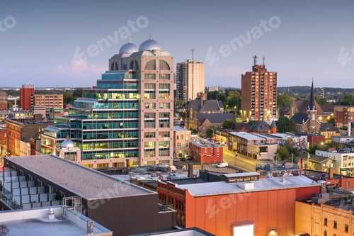 Preview: Kitchener, Ontario, Canada Skyline