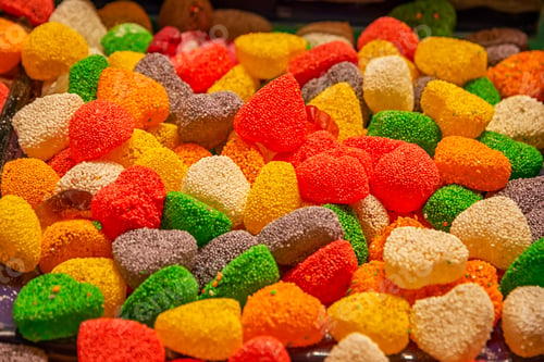 Preview: colorful sweets