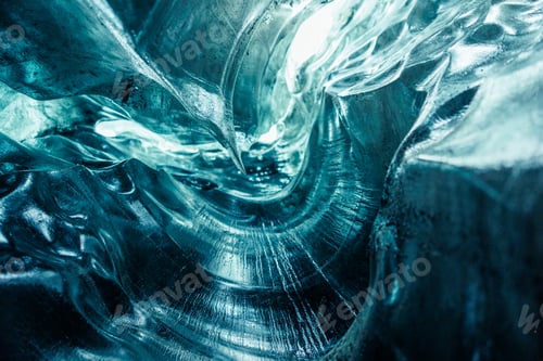 Preview: Nordic ice caves in vatnajokull iceberg