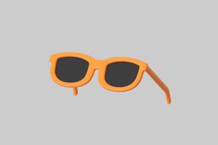 Preview: Orange sunglasses explorer equipment