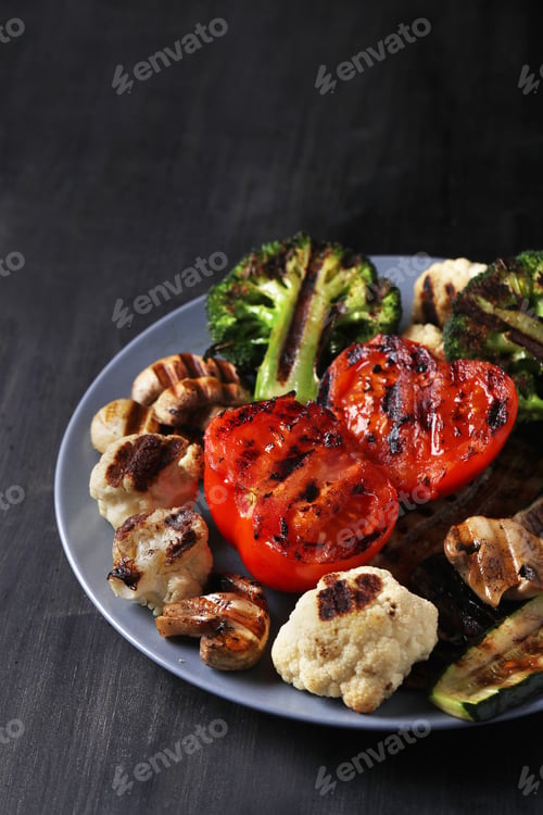 Preview: Grilled vegetables