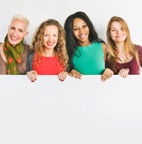 Preview: Group of Women Happiness Cheerful Concept