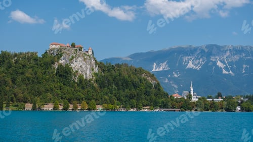 Preview: Discovering the enchanting beauty of Lake Bled in Slovenia on a sunny summer day