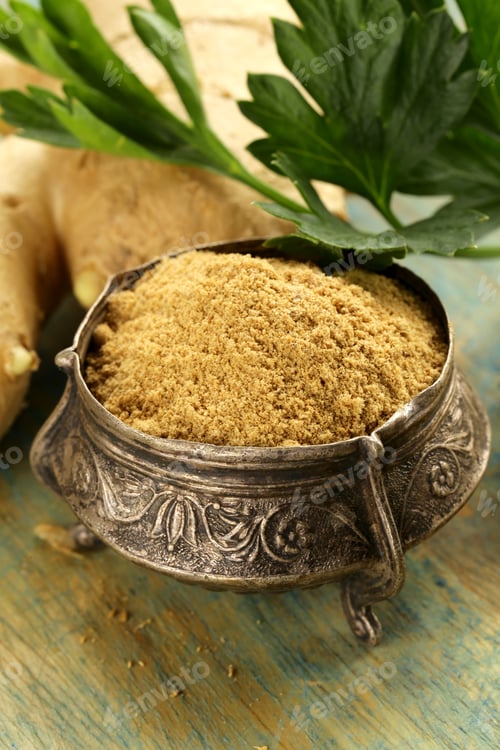 Preview: Ground And Fresh Ginger