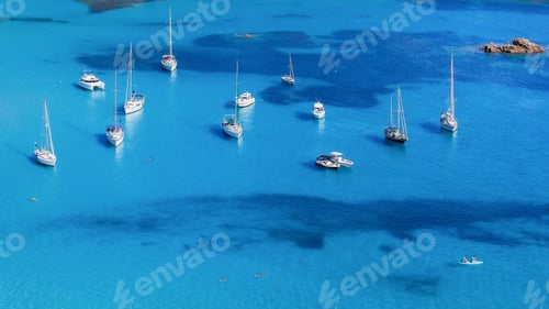 Preview: Picture of some sailing boats on the beautiful ocean
