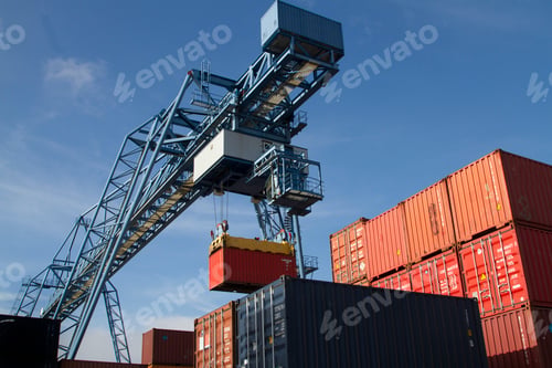 Preview: Container port, Basel, Switzerland