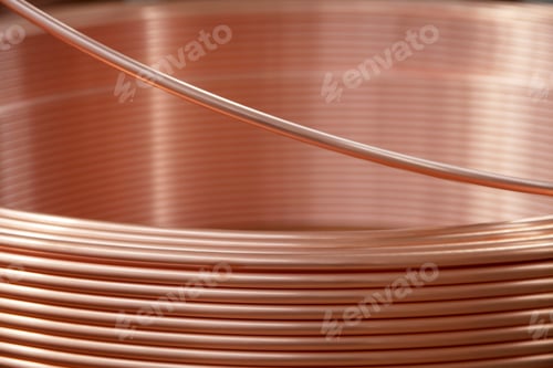 Preview: new copper pipes at the factory