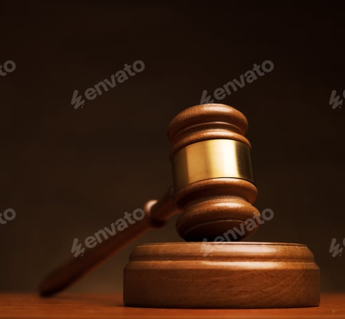 Preview: wooden gavel