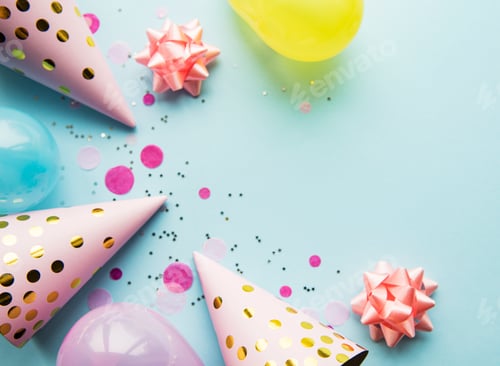 Preview: Happy birthday or party background