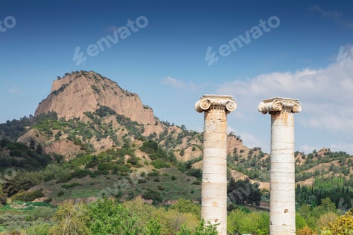 Preview: The Temple of Artemis. Sardes Ancient city. Manisa, Turkey. UNESCO World Heritage Tentative List.