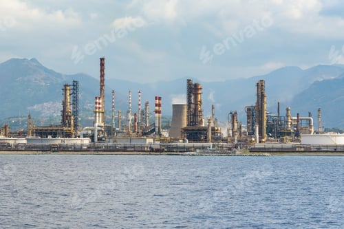 Preview: Industrial zone in Milazzo town on Sicily