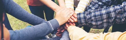 Preview: Team Hands Empathy Trust Partner partnership grow connect business partner and connection