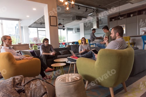 Preview: team meeting and brainstorming