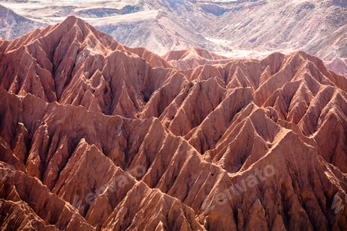 Preview: Bizarre, otherworldly landscape of Death Valley (Valle de la Muerte) rock formations, San Pedro de A