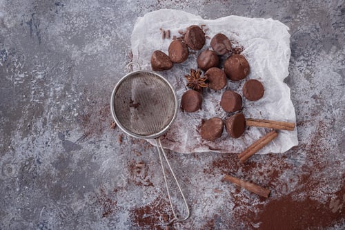 Preview: Home made chocolate truffles