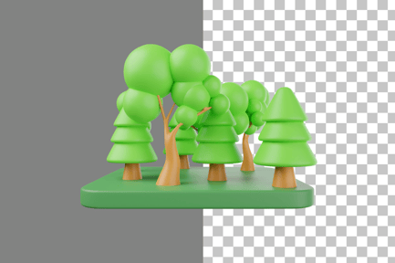 Preview: Forest 3D Icon