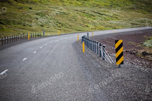 Preview: Highway through Iceland Mountains landscape