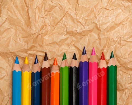 Preview: Multicolored pencils