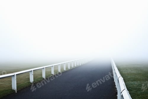 Preview: Road leading into fog