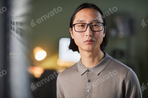 Preview: Asian Businessman Indoors