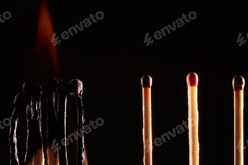 Preview: burnt matches