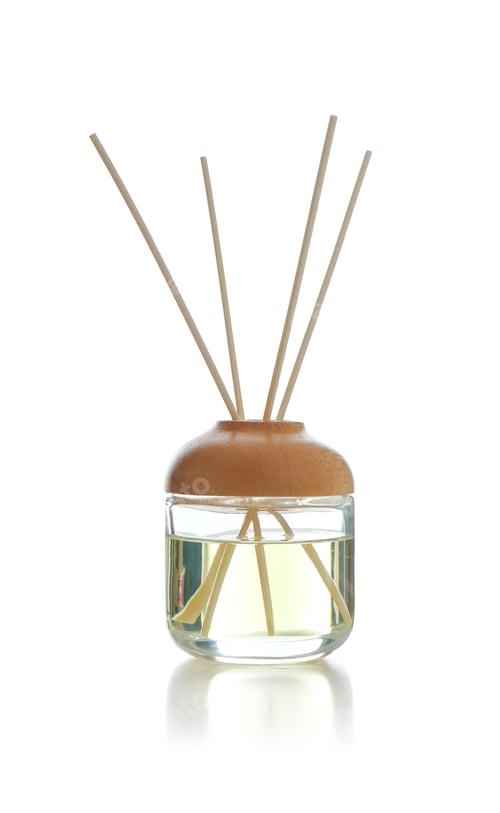 Preview: Aromatic reed air freshener isolated on white
