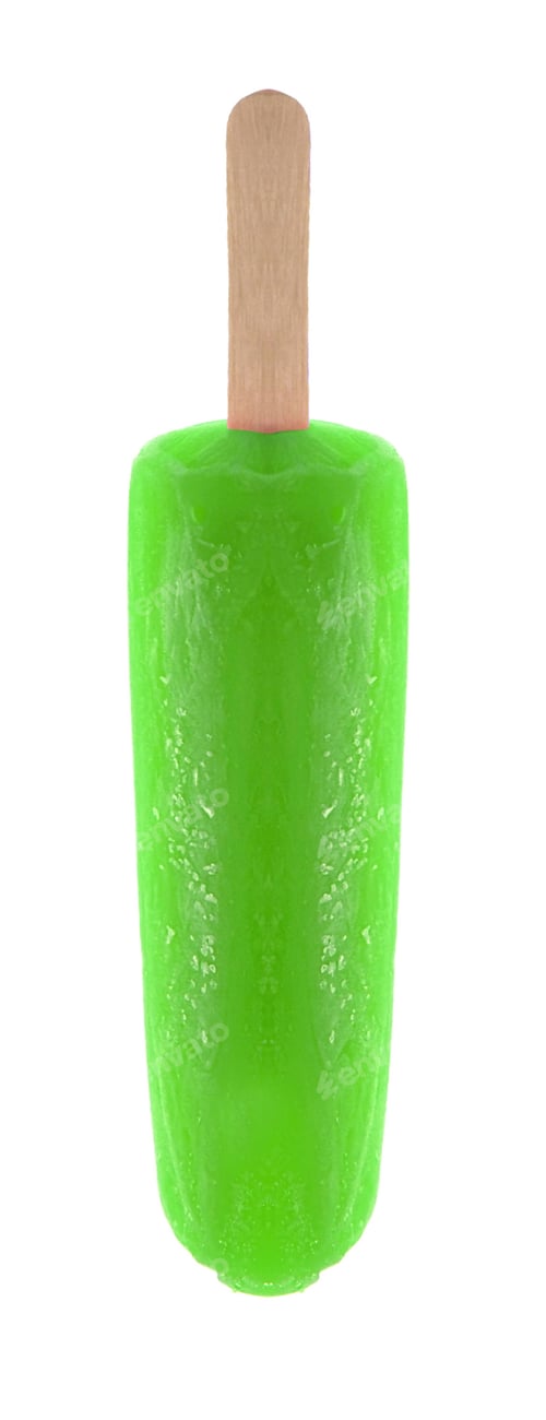 Preview: kiwi ice-lolly isolated