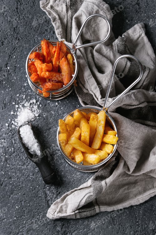 Preview: Variety of french fries