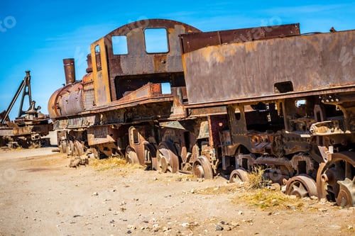 Preview: Cemetery of abandoned trains, Uyuni, Bolivia
