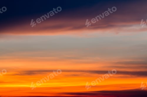 Preview: colorful dramatic sky with cloud at sunset