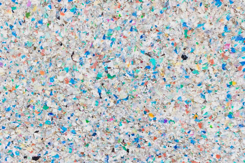 Preview: Colorful Board Made of Recycling Plastic - Recycling Concept